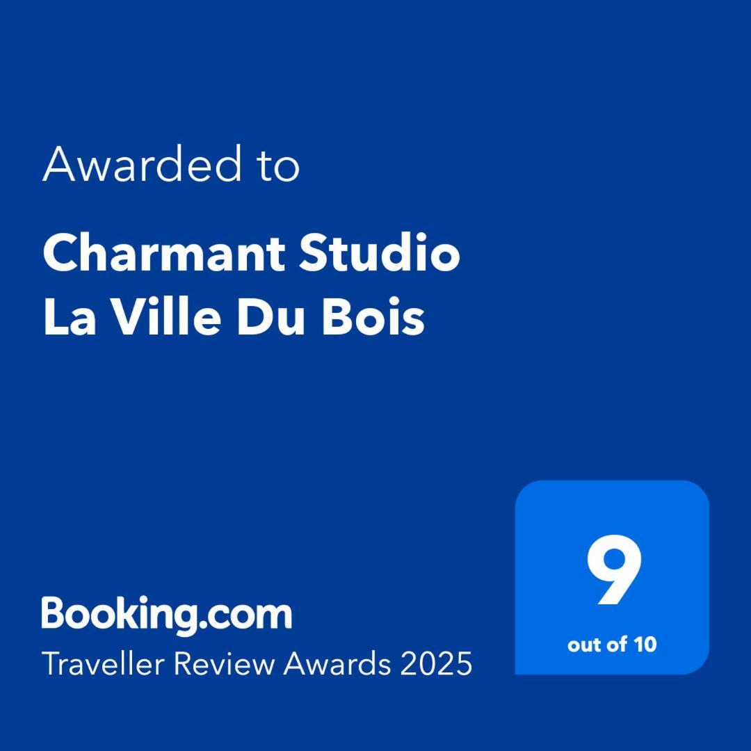 Charmant Studio La Ville Du Bois 外观 照片